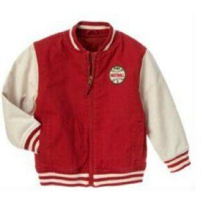 NWT Gymboree Baseball Champ Varsity Jacket Size S (5-6)